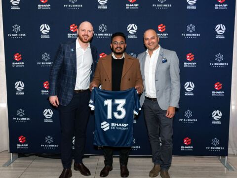 Sharp EIT Becomes Official Technology and Commercial Solar Partner of Football Victoria