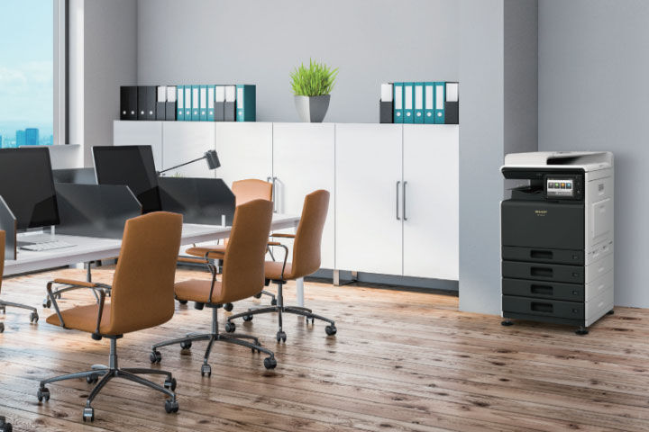 Eco-friendly office printer with sustainable features